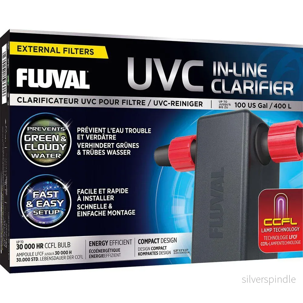 FLUVAL UVC IN-LINE CLARIFIER 400L FLUVAL UVC IN-LINE CLARIFIER 400L