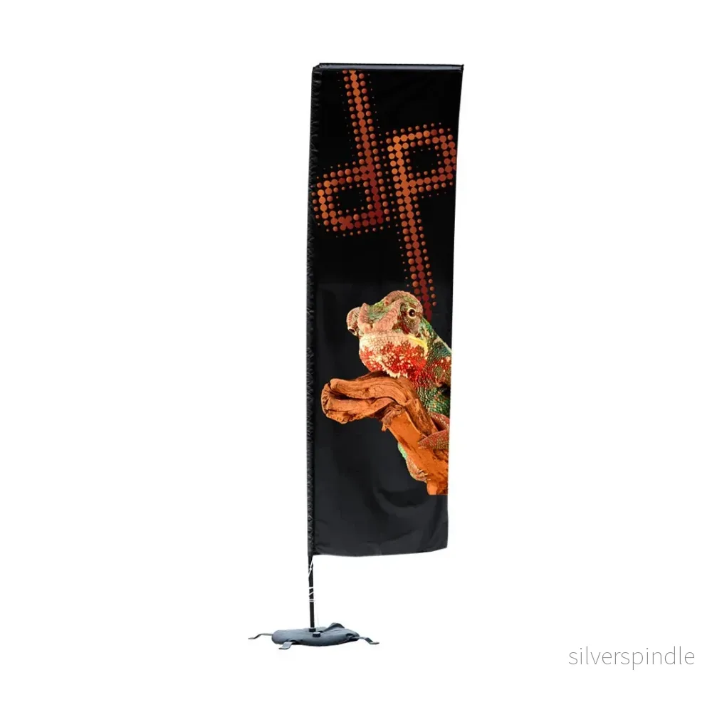 Rektangulär Beachflagga Liten - Bild 2
