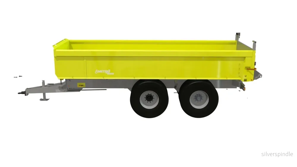 MQ75 Schakt dumper L7050 H1000 B2550 17kbm 650/55x26,5 CT - Bild 2
