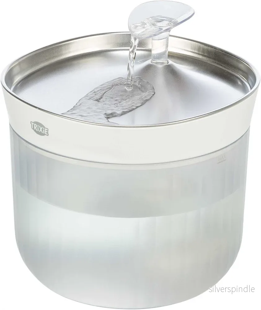 Aqua Clear fontän, plast/rostfritt stål, 2,5 l Aqua Clear fontän, plast/rostfritt stål, 2,5 l