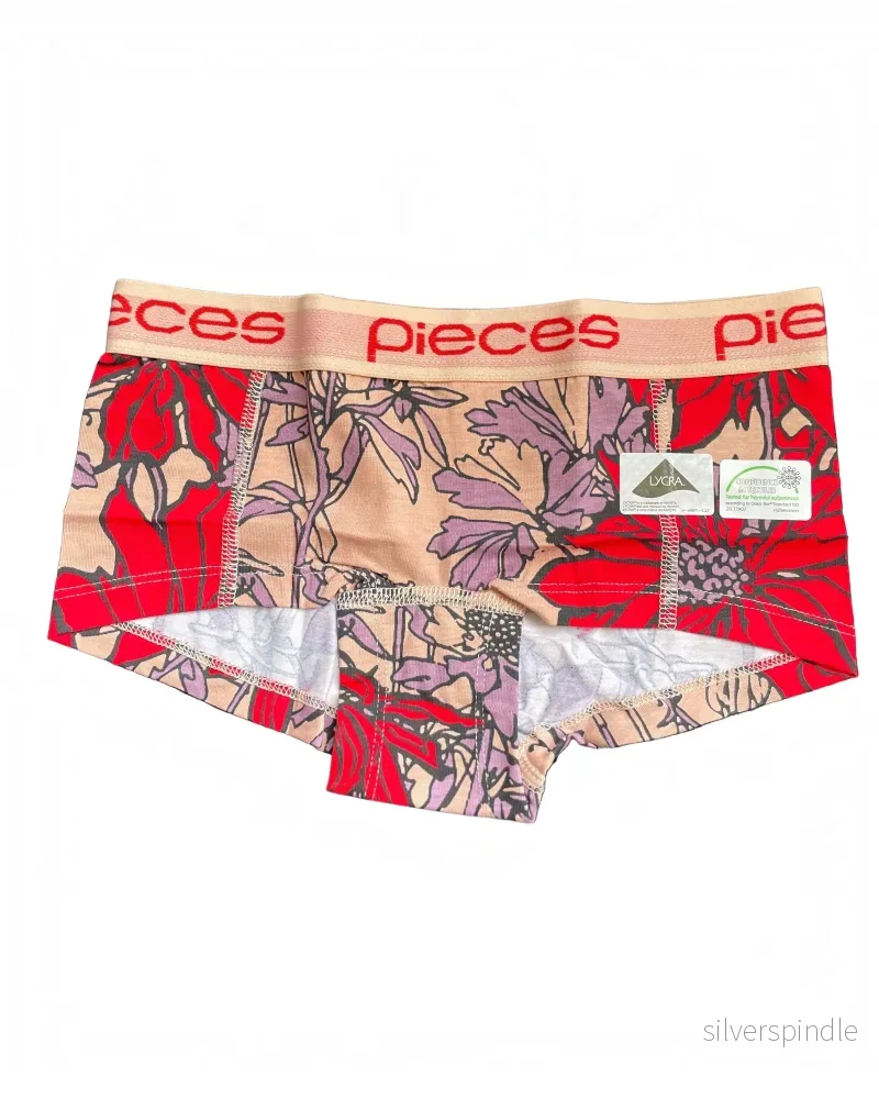 LOGO LADY BOXERS FLOWERS