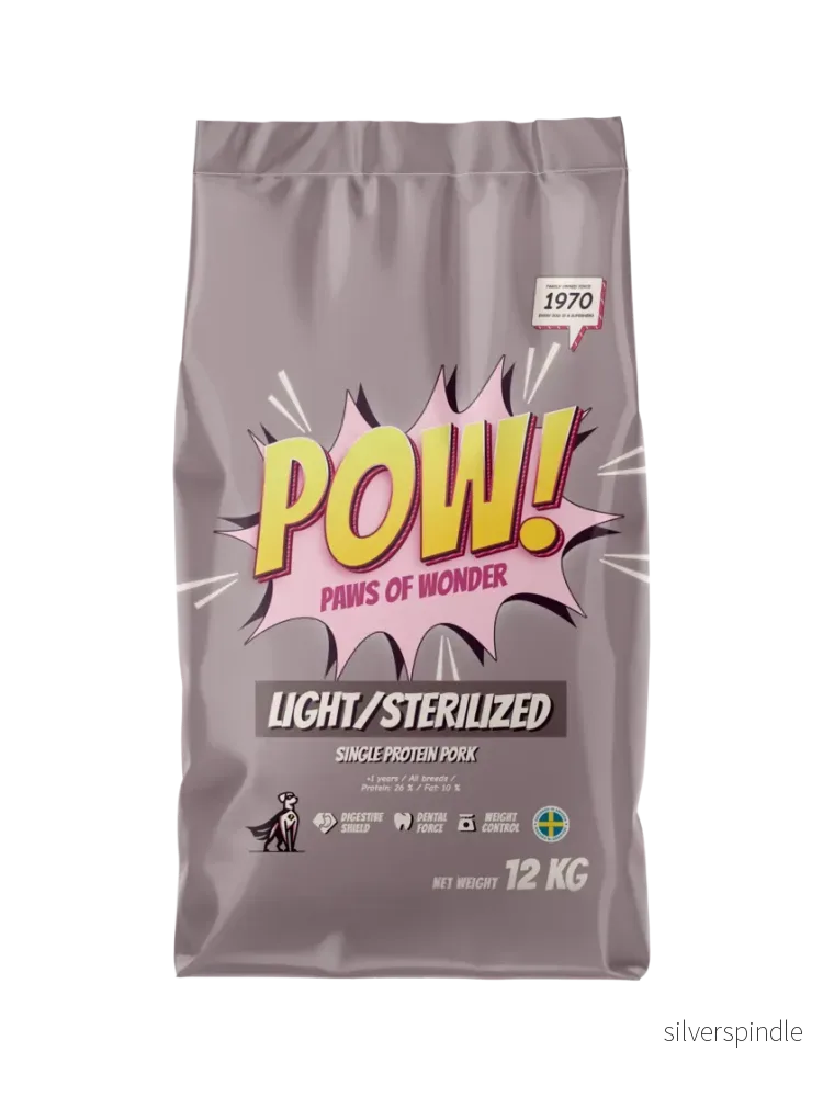 POW! Hund Light/Sterilized 12 kg