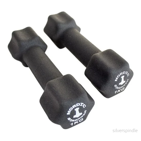 Hantel 1 kg black edition aerobic - Nordic Strength - Bild 2