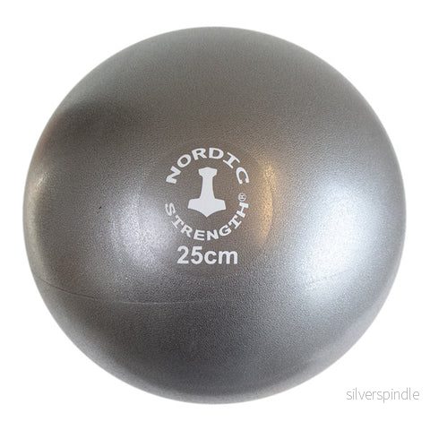 Pilatesboll 25 cm (grå) - Nordic Strength