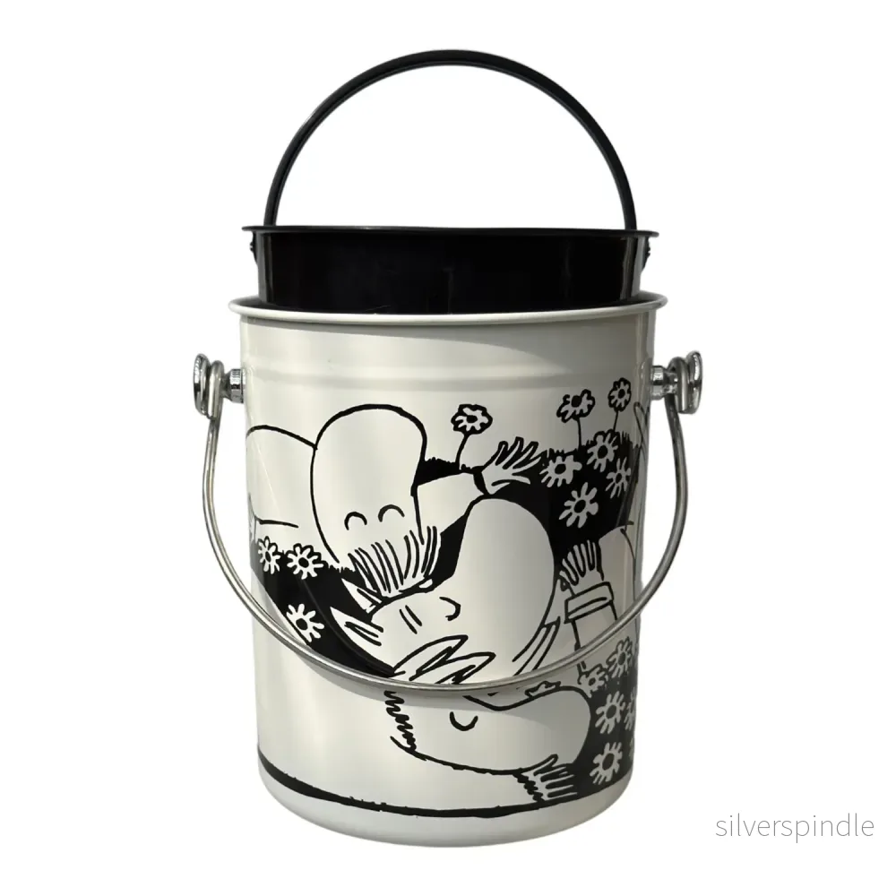 BioProffa X Moomin WASTE2LIFE "Early Birds",Biokeruuastia+ sisä-ämpäri, 5L, koivu - Bild 3