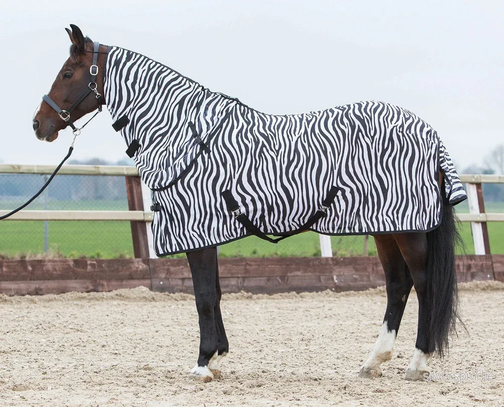 Flygande filt Zebra med avtagbar hals