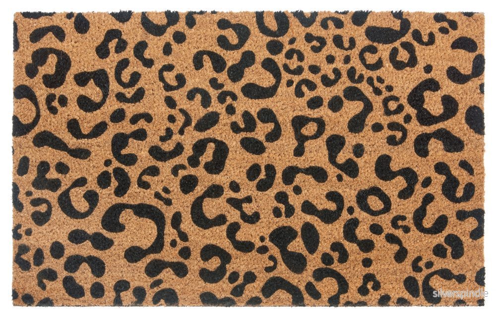 Dörrmatta Leopard kokos