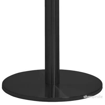 Svart avspärrningsstolpe - Bild 2
