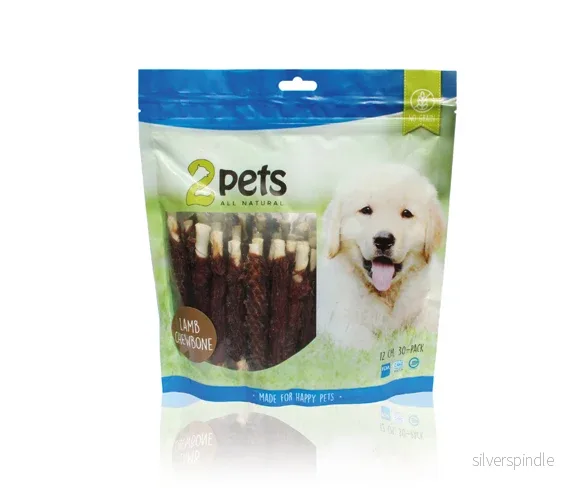 2pets Tuggpinne med lamm 12cm 30-pack, 400g 2pets Tuggpinne med lamm 12cm 30-pack, 400g
