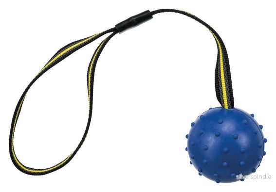 Sporting boll på nylonband, naturgummi, ø 6 cm/35 cm Sporting boll på nylonband, naturgummi, ø 6 cm/35 cm