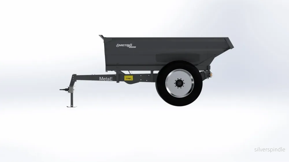MetaE10 Sten 380/85x38 1axel O-Bromsad - Bild 2