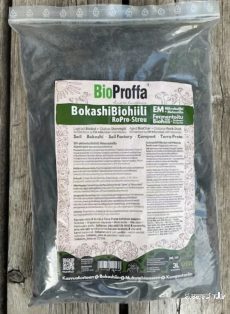 EM-biohiili, BokashiBiohiili, BioProffa, 3 litraa