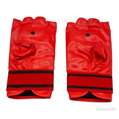Röda sandsäckhandskar – Onesize - Bild 2