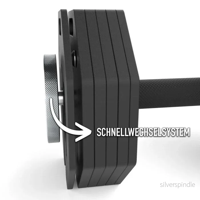 ATX® OCTA Dumbbells SZ-Stång – Professionell EZ-stång för ATX® Octa-hantelsystem - Bild 3