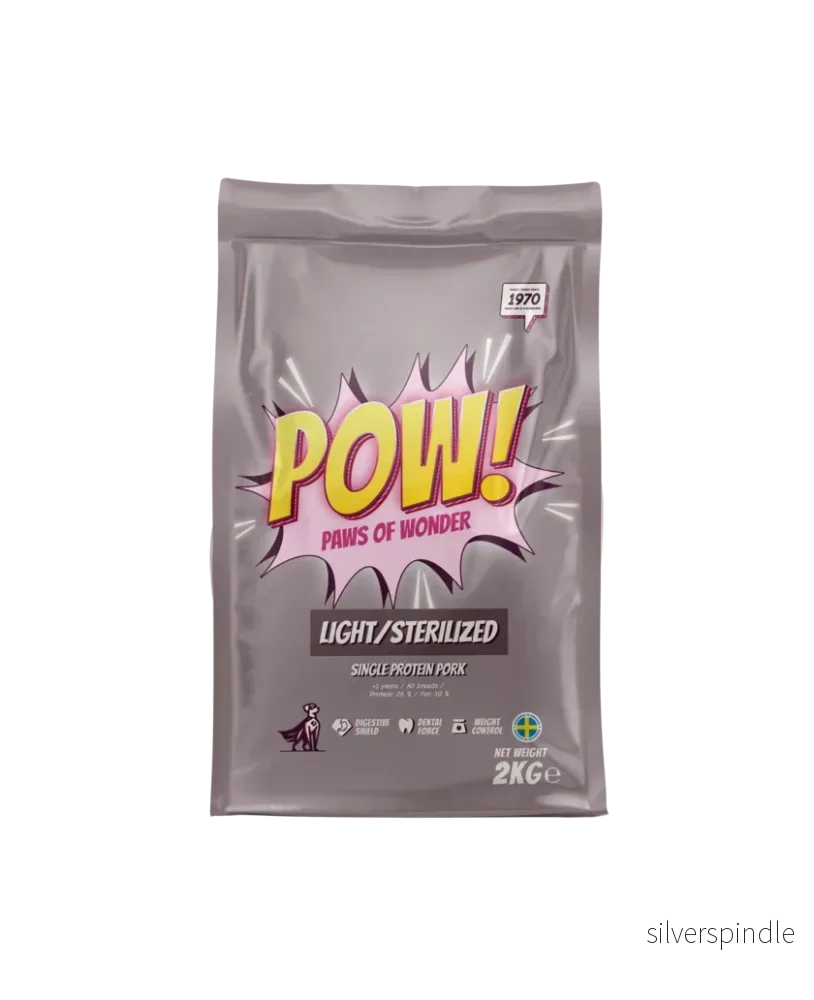 POW! Hund Light/Sterilized 2 kg