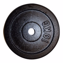 Viktskiva 30 mm järn - 10 kg