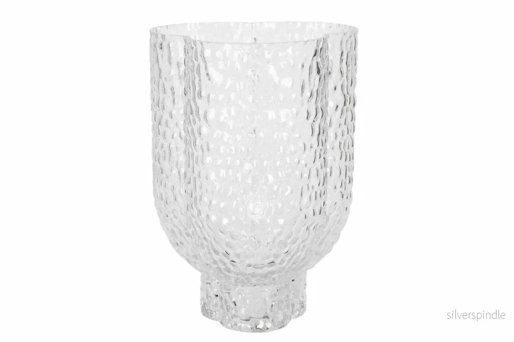 Vas mönstrat glas L