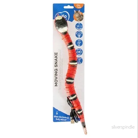 Kattleksak Moving snake USB 38cm - Bild 3