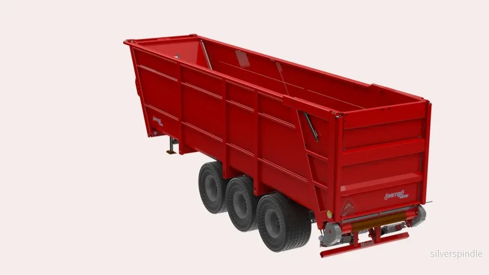 MetaK 95 tridem L9500 H2500 B2550 60 kbm 710/50x26,5 - Bild 2