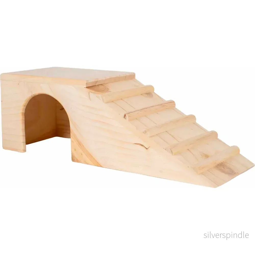 Ozami Wooden Balcony House 42x15x14cm