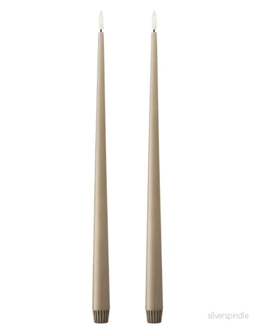 18 Nougat 40cm - LED kronljus 2-pack