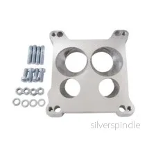 Adapter platta Edelbrock Förgasare Square bore till Insug Spread bore Adapter platta Edelbrock Förgasare Square bore till Insug Spread bore