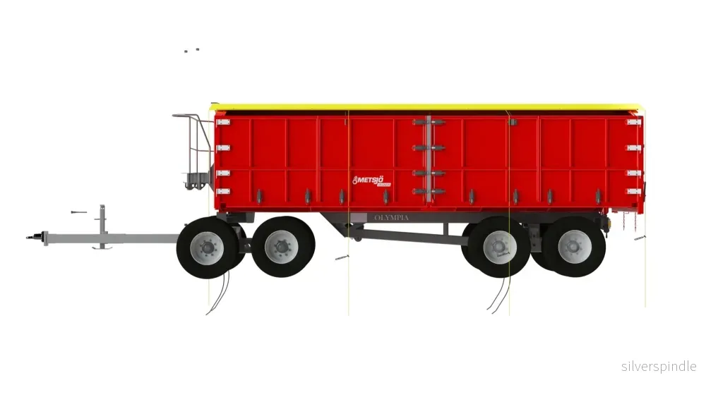 OL75 Högläm L7500 H1500 B2550 26kbm 560/45x22,5 - Bild 3