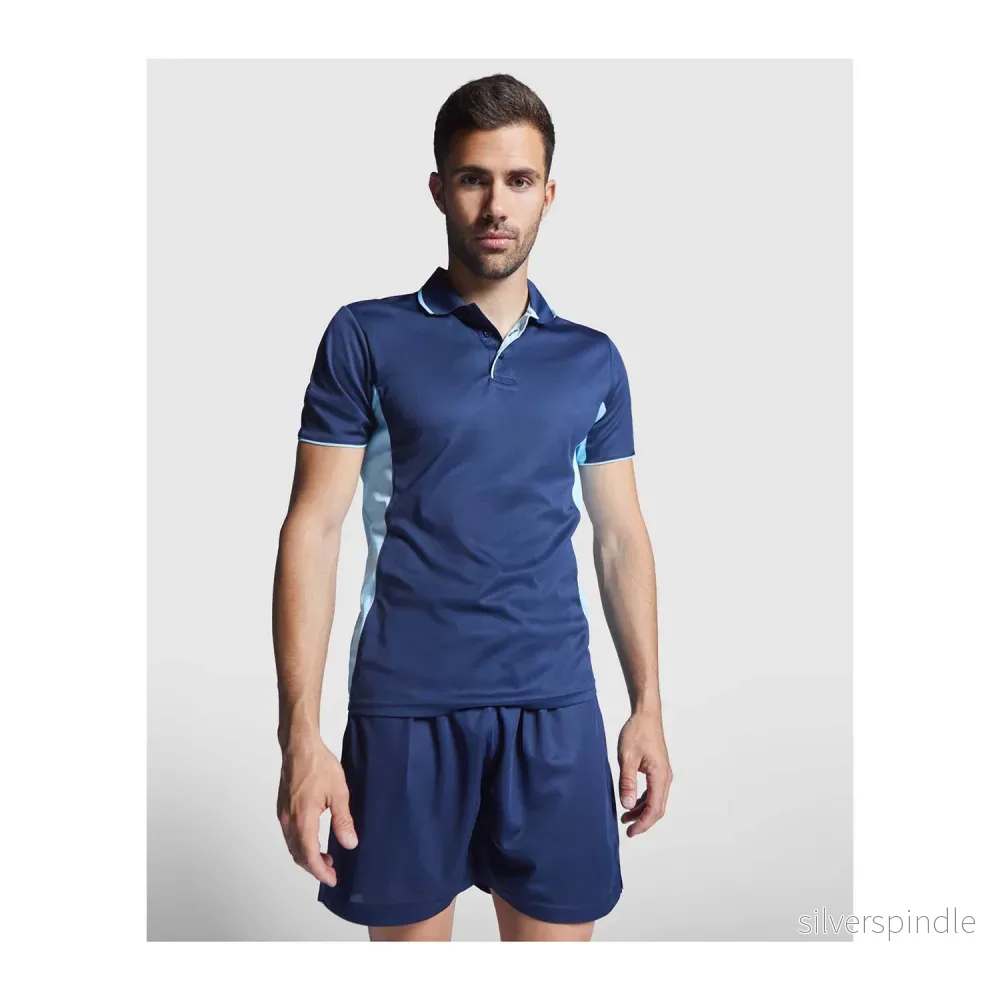 Montmelo kortärmad unisex sportpolo - Bild 2