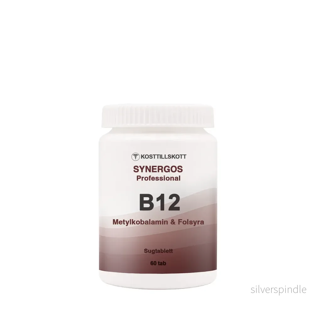 B12 & Folsyra, 60 sugtab