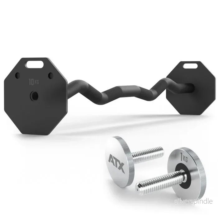 ATX® OCTA Dumbbells SZ-Stång – Professionell EZ-stång för ATX® Octa-hantelsystem - Bild 2