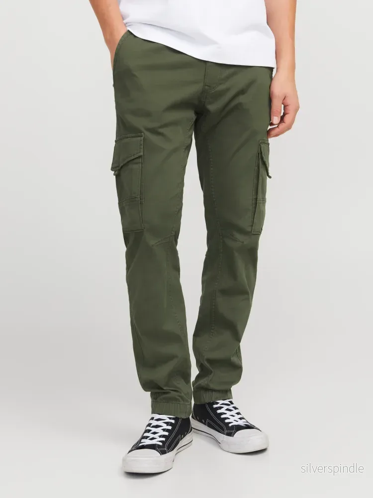 PAUL FLAKE 542 OLIVE CARGO PANT - Bild 2
