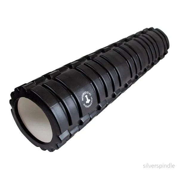 Lång Foam roller (60cm) Svart – Nordic Strength Lång Foam roller (60cm) Svart – Nordic Strength
