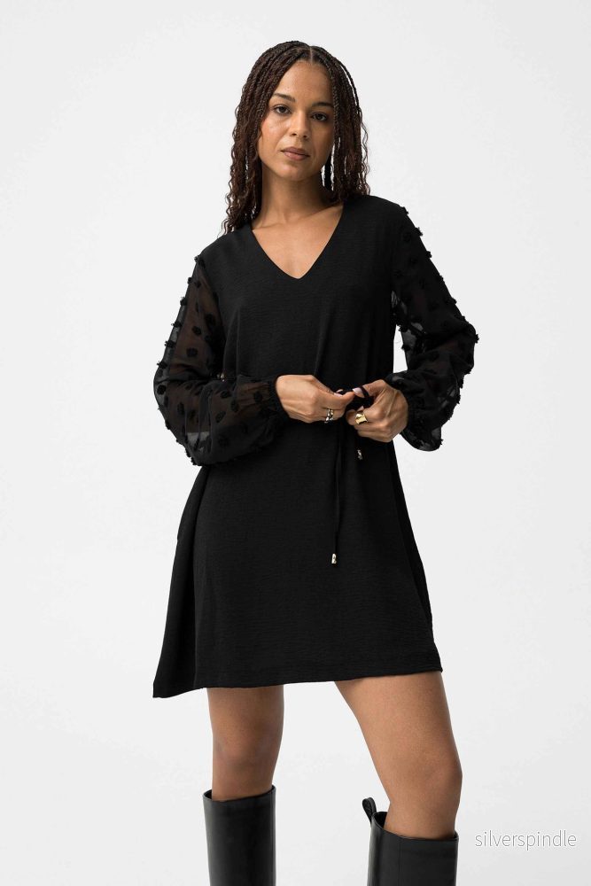 PAULA LACE SLEEVE TUNIC DRESS - Bild 2