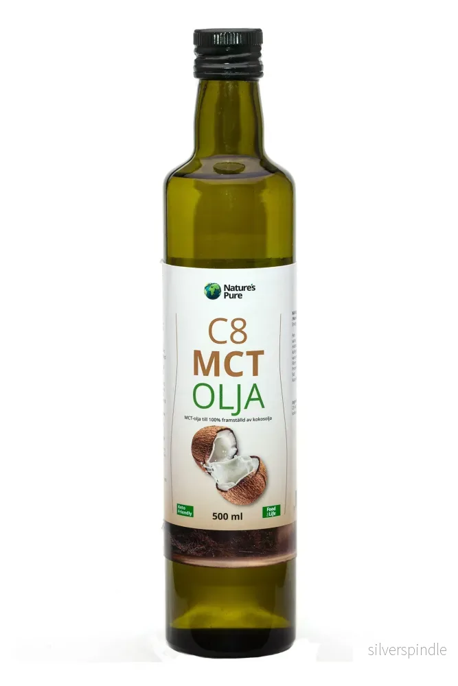 MCT-olja C8 500 ml
