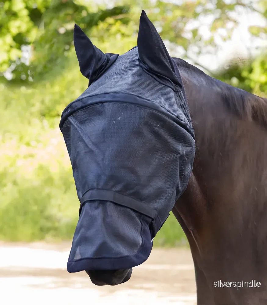 Waldhausen flugmask med öron- och nässkydd Premium Waldhausen flugmask med öron- och nässkydd Premium