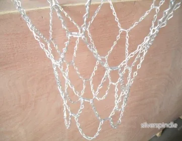 Basketnät kromad stål Basketnät kromad stål