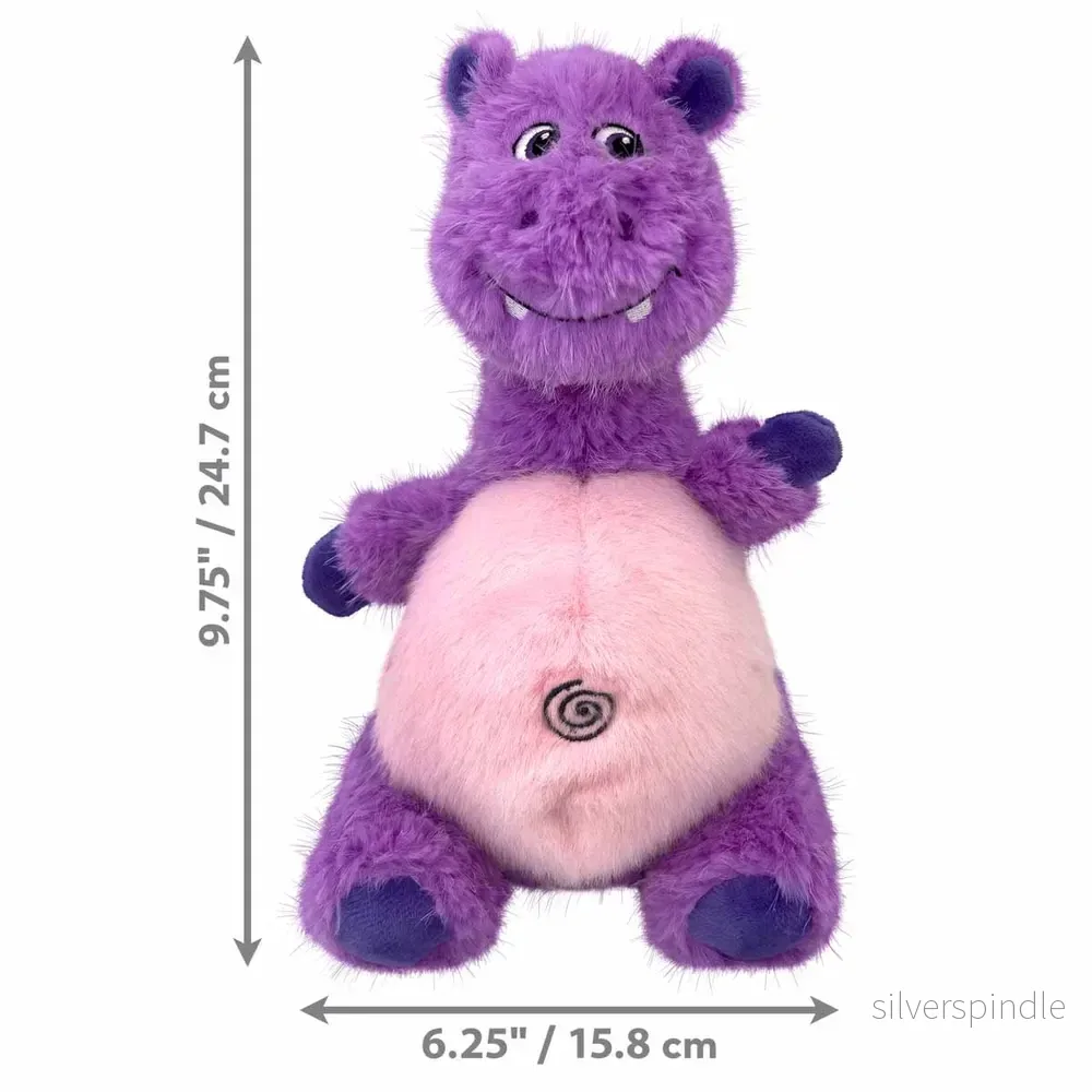 Kong Knots Belly Hippo M/l 28x16x13cm - Bild 2