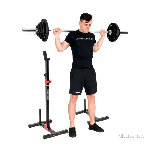 Squat Rack med viktskivehållare S202 - Bild 2