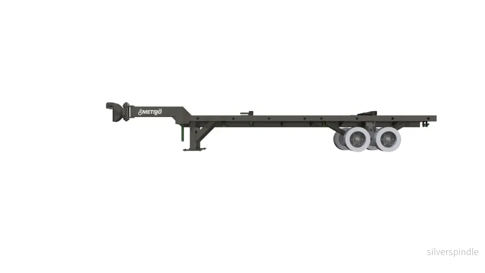 Material vagn massiva hjul - Bild 2