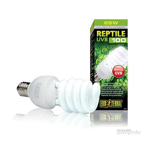 REPTILE UVB 100 LYSRÖRSLAMPA 25W E27 EXOTERRA REPTILE UVB 100 LYSRÖRSLAMPA 25W E27 EXOTERRA