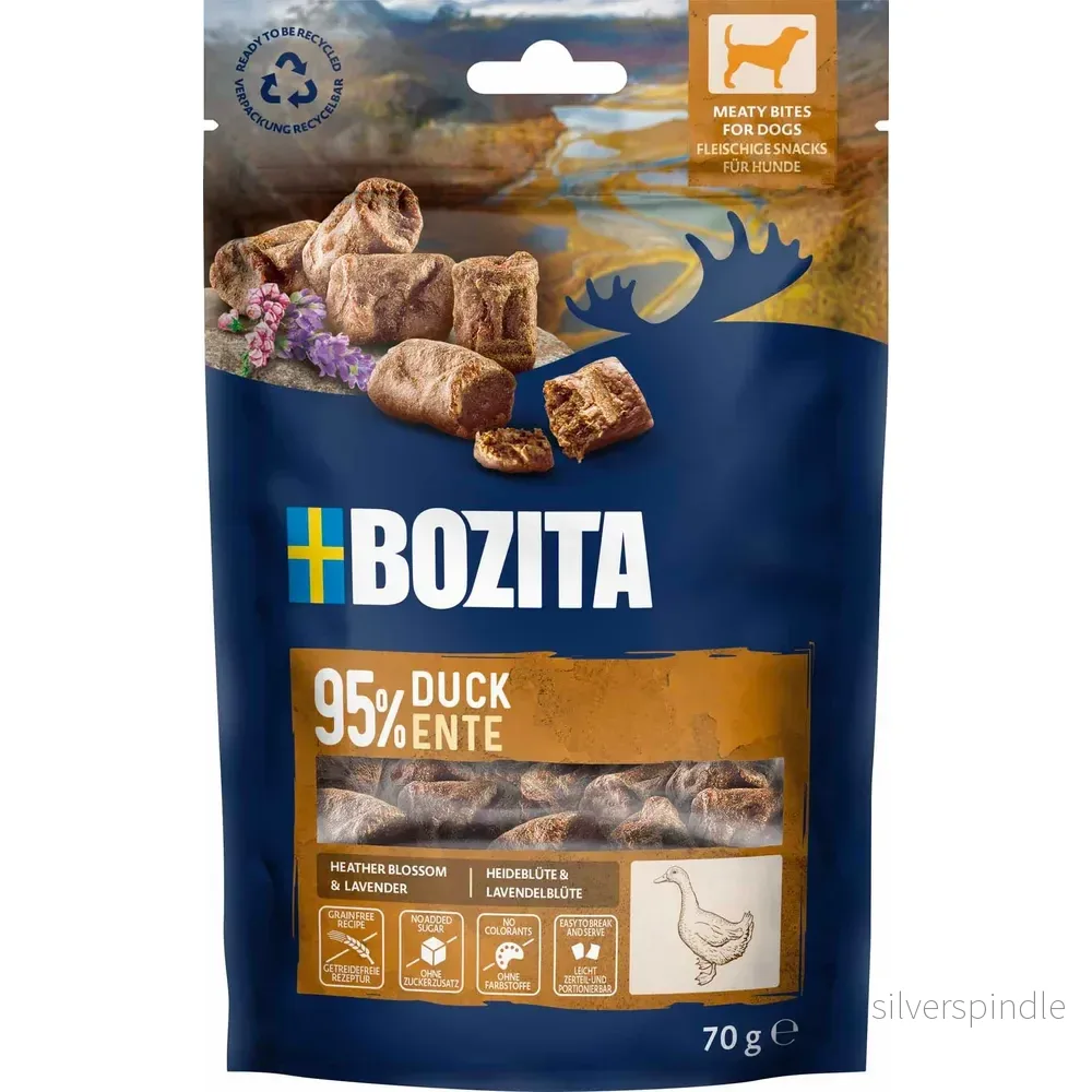 Bozita Snacks Meaty Bites Duck 70g