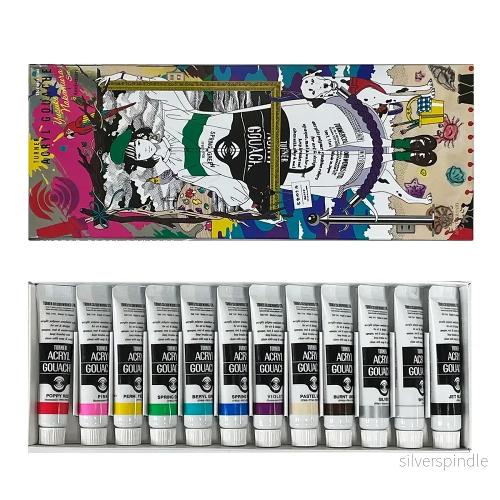 Turner akryl gouache – Yusuke Nakamura set nr.2 - Bild 2