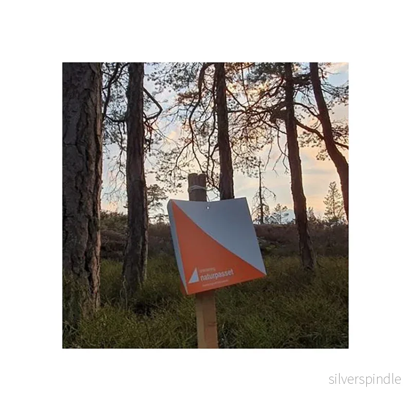 3-sidig orienteringsskärm-Naturpasset 3-sidig orienteringsskärm-Naturpasset