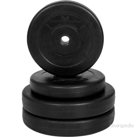 25 mm viktskiva i plast – 2,5 kg - Bild 3