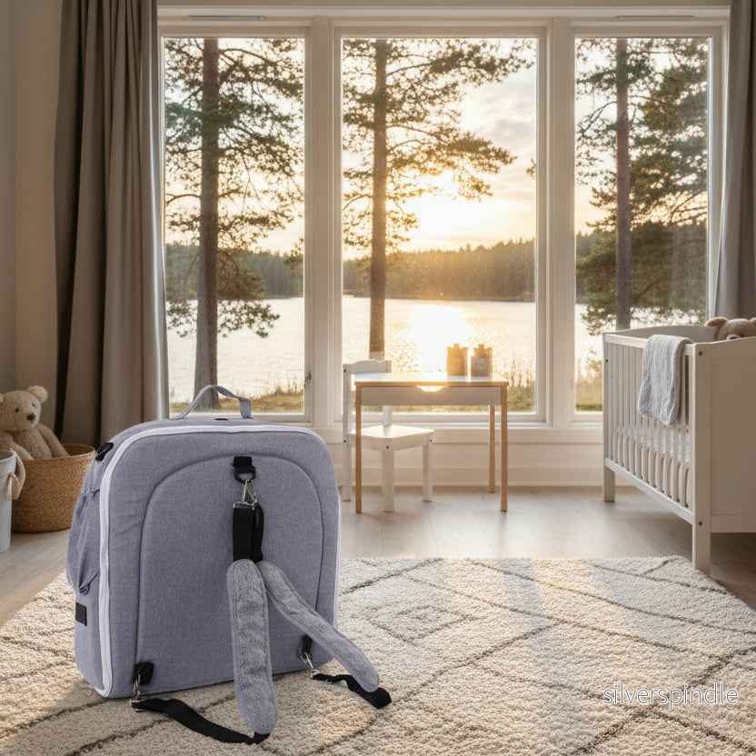 KRIBBA Travel Cot – Compact and sturdy travel cot for a safe sleep on your trip - Bild 2