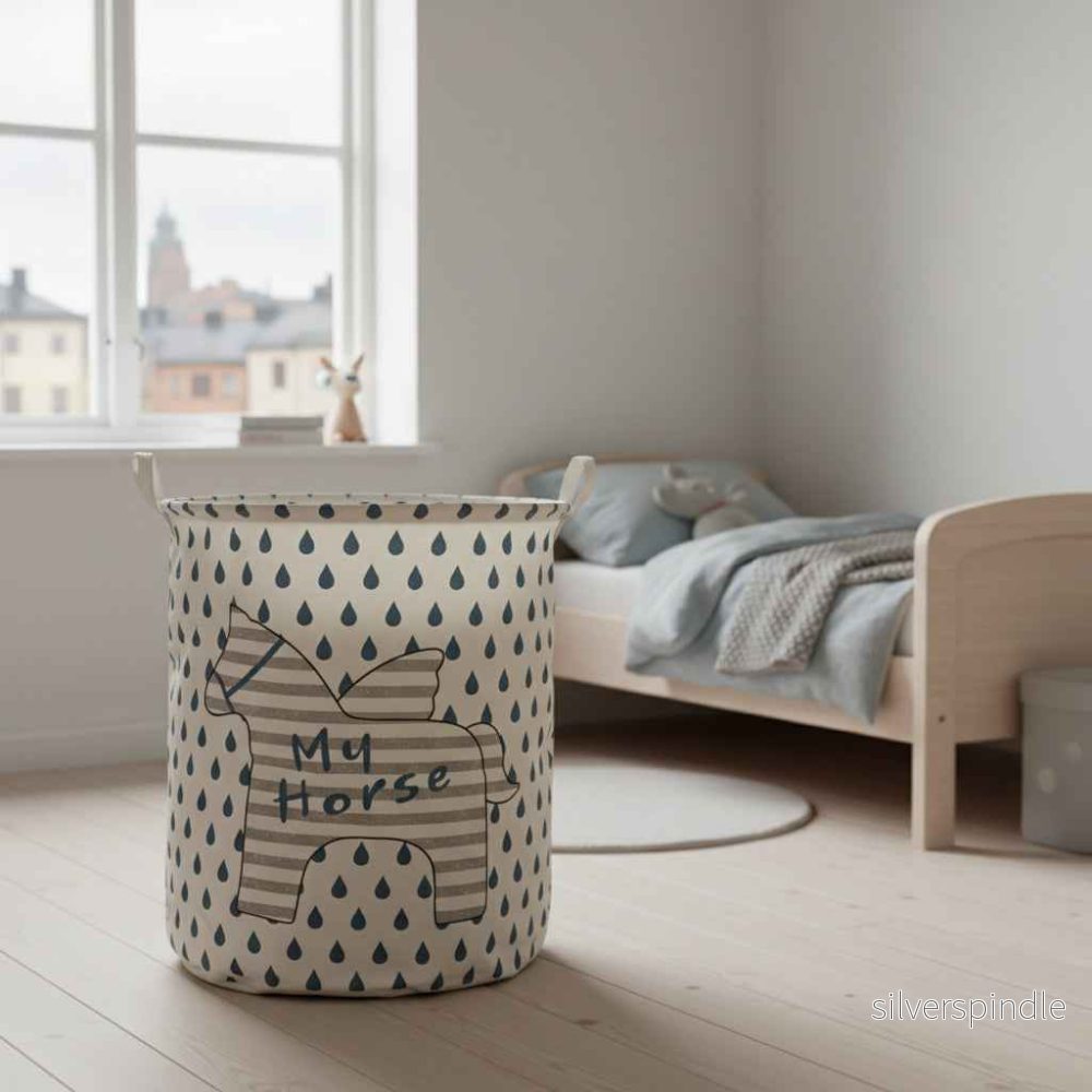 Laundry basket ENHÖRNINGEN – Playful storage for the children's room (Several variants) - Bild 2