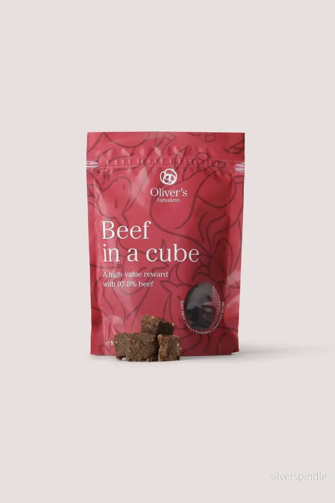 OLIVERS SIGNATURE BEEF IN A CUBE 100G OLIVERS SIGNATURE BEEF IN A CUBE 100G