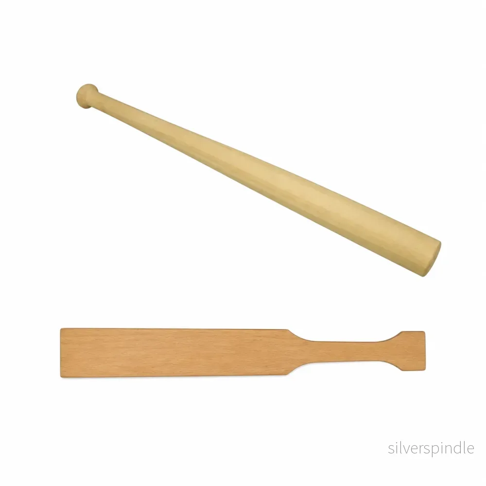 Set Brännbolls trän- 1 runt 600mm & 1 platt 500mm