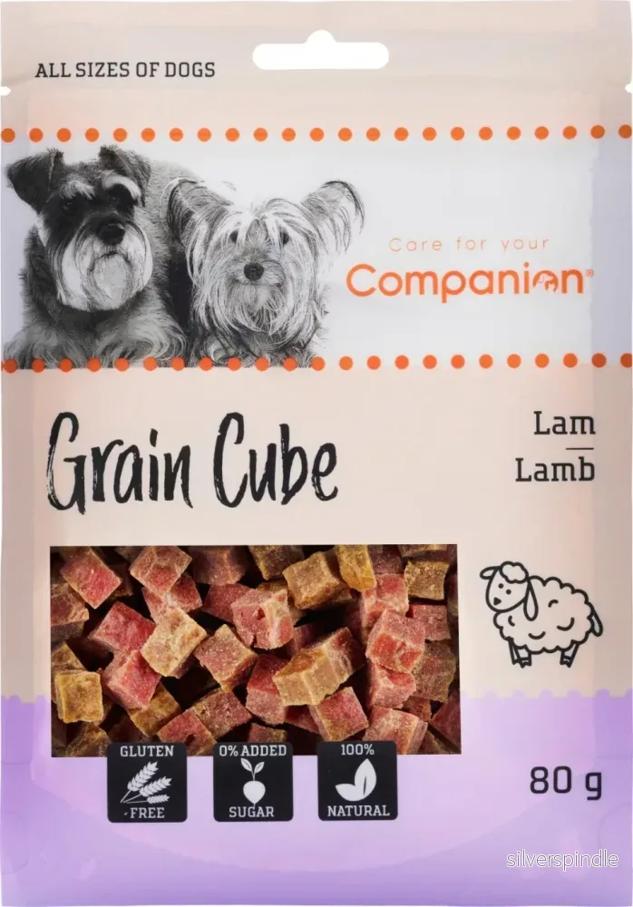 Companion Grain cube, lamm 80 g Companion Grain cube, lamm 80 g