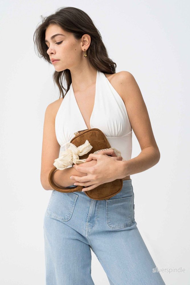 PIP WHITE HALTERNECK TOP - Bild 3